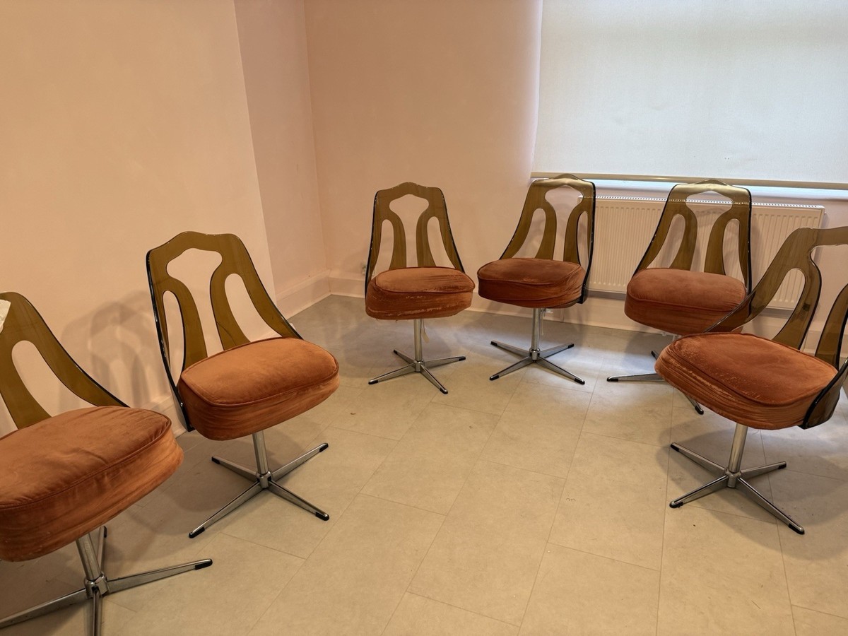 Mid Century Lucite Chairs Lumisource Clara Mid-Century Clear