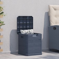 Garden Outdoor Indoor Storage Box 90Litres -  Anthracite