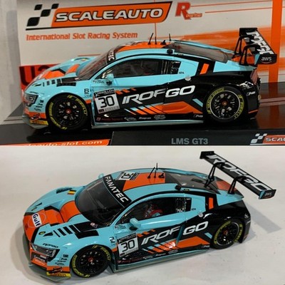 Scaleauto Audi R8 LMS GT3 Gulf World Challenge 2021 R-Series 1/32 Slot Car SC-63