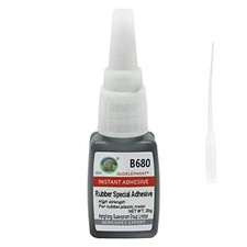 Rubber Glue - Instant Adhesive for Rubber, Tire, Crafts  More