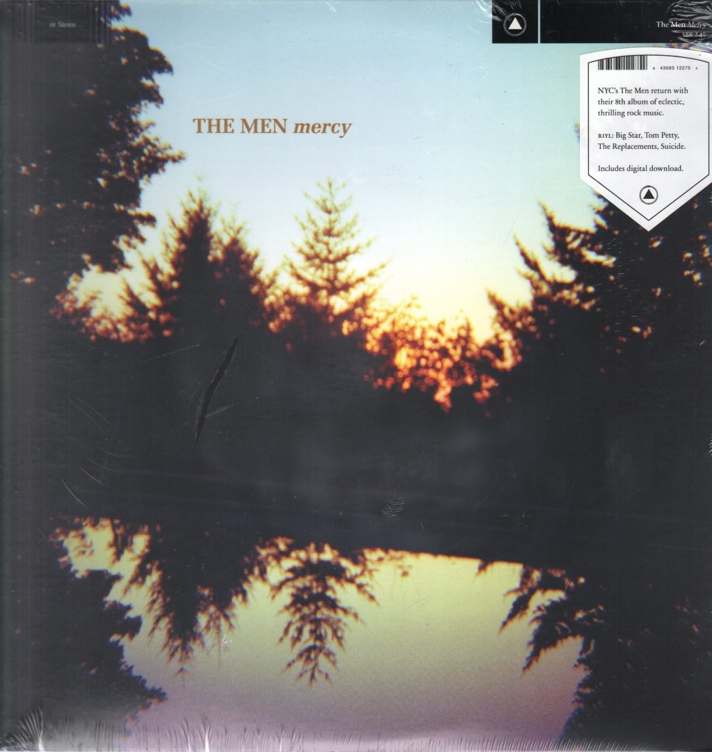 Men (Brooklyn 00's Group) Mercy LP vinyl USA Sacred Bones 2020 with d EX-/EX