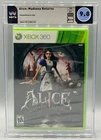 Alice Madness Returns Microsoft Xbox 360 Sealed New WATA 9.8 A++ Graded EA