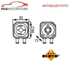 ÖLKÜHLER KÜHLER ÖL NRF 31179 A FÜR VW PASSAT,GOLF IV,BORA,GOLF III,VENTO