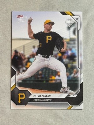2026 Topps Now Road to Opening Day Mitch Keller #OD-237 Pirates