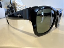Ray-Ban Sunglasses RB4194 601/9A Black Polarized Size 53 43