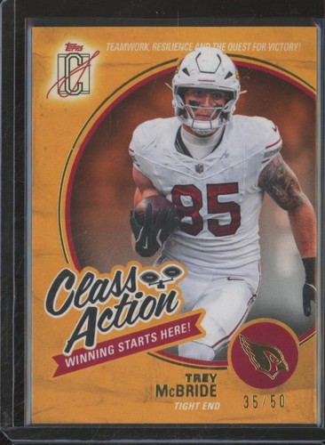 2025 Topps Signature Trey McBride Orange (RAW)