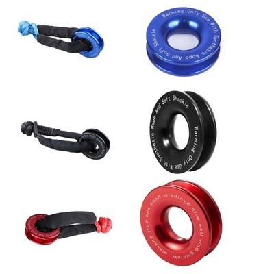 Aluminum Alloy Car Recovery Rings for Truck Vehicle Recovery Easy to Install