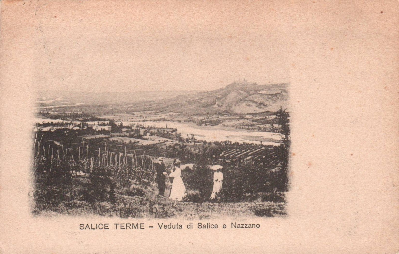Pavia Salice Terme panorama Salice Nazzano F. piccolo spedita