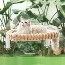 Cat Window Perch Bed Foldable Kitty Windowsill Hammock Shelf Seat Large Cats ...