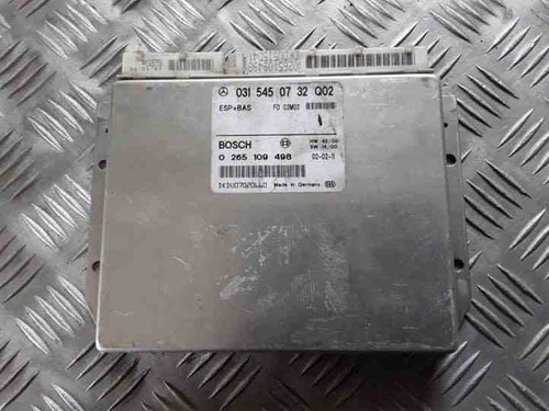 MERCEDES-BENZ E W210 ABS Steuergerät 0265109498 0315450732Q02 2.70 25452573