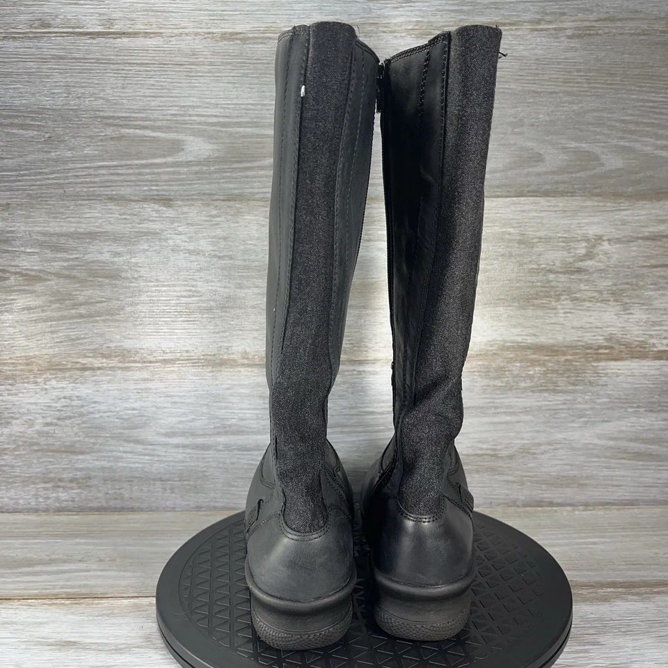 Keen Women's Bern Baby Bern II tall Black Leather Boots Size 6.5 - Image 4 of 4