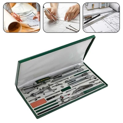 Compass Set 1 Set Metal for Engineer Circle Architecture Drawing Tool - Bild 1 von 4