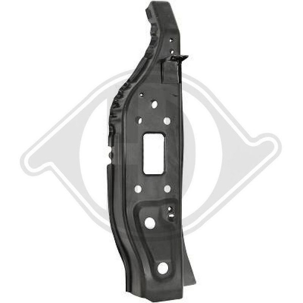 1X Frontverkleidung Diederichs 5830016 FüR Mitsubishi Vorne Rechts-image