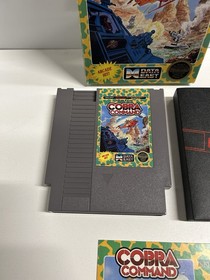 Cobra Command (Nintendo NES) Authentic, CIB Excellent Box Tested Works Nice