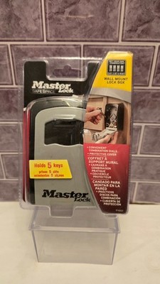 Master Lock Safe Space Wall Mount Lock Box P16257 Brand New *Sealed*
