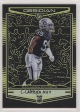 2018 Panini Obsidian Electric Etch Yellow 5/10 Arden Key #191 s3g