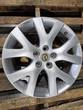 2007-2009 Mazda Cx-7 18x7.5 Oem Aluminum Wheel Rim Low Gloss Silver Factory