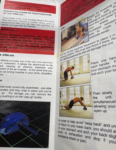 AB Slide As Seen On TV Upper Body Shape Tone & Stretch (h) - Picture 5 of 8