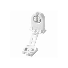 Vimar 02474 portalampada a scatto per fluorescenti G13 + portastarter bianco