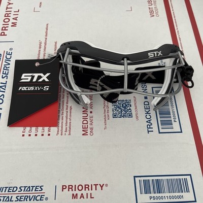 STX Focus XV-S Women s Lacrosse Goggles 2025 Graphite/White BNWT $90