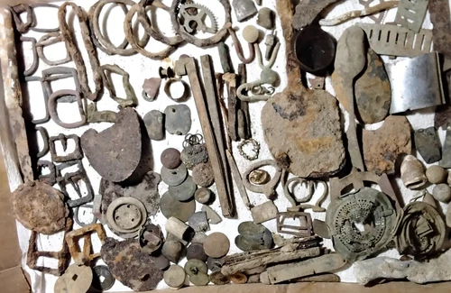 100+ Civil War Relics dug in Central Virginia $42.00 + $21.00 shipping