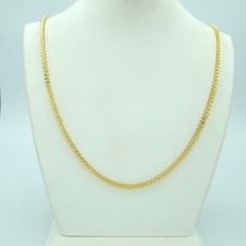 585 Gold Kette NEU  Damen Collier Herren 60cm Fuchsschwanz Gelbgold 11,86g
