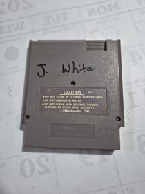 Nintendo Entertainment System NES Silver Surfer Video Game Cartridge Only 1985