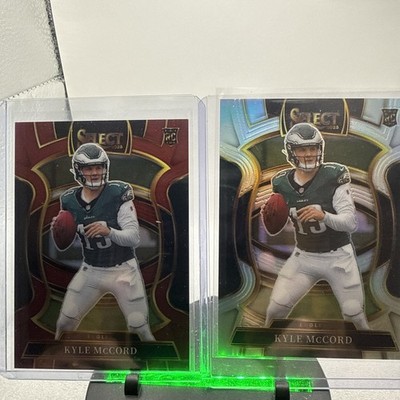 KYLE MCCORD 2025 SELECT RED PRIZM PARALLEL /149 And Silver Prizm