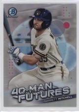 2021 Bowman Chrome 40-Man Futures Garrett Mitchell #FMF-8 15x0