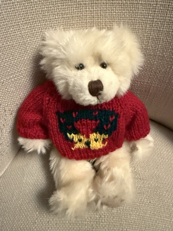 russ christmas Bear 10”
