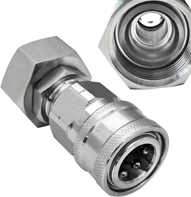 #ad Stainless Steel 3 4quot; Garden Hose to 3 8quot; Pressure Washer Quick Connector Adapter $27.99