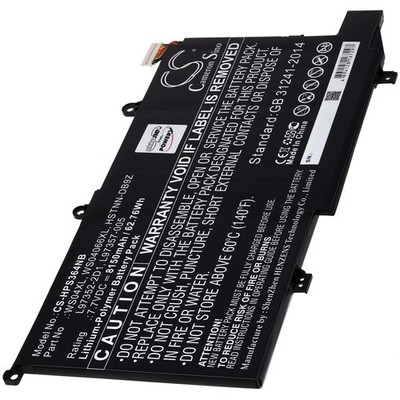 Akku für HP Spectre x360 14-ea0051TU Laptop 7,7V 8150mAh/63Wh Li-Polymer Schwarz
