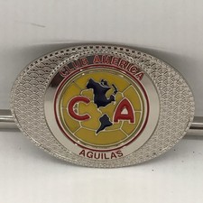 Club Aguilas Del America Classic Logo Belt Buckle: Evilla Nueva, Futbol Mexicano