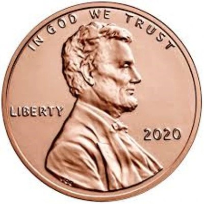   2020 P Lincoln Shield Cent BRILLIANT UNCIRCULATED RED Penny US Mint 1c Coin