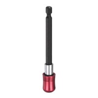 100Mm Magnetischer Schraubendreher Schnellwechsel-Bohrer-Bit-Adapter, Rot