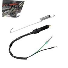 Motorcycle Rear Brake Light Switch, 2-Wire Tail Light Switch with Spring,