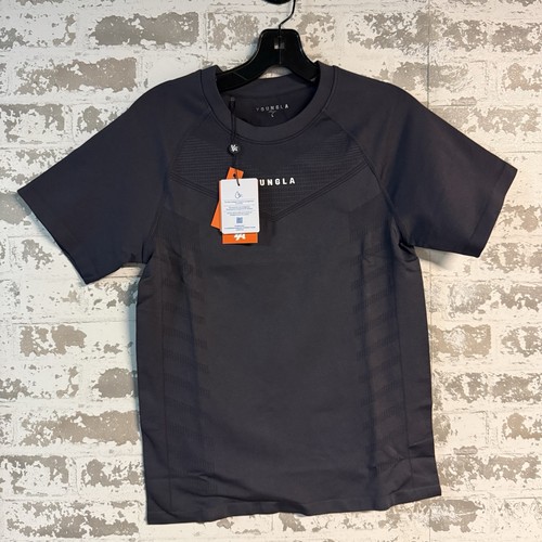NEW - YoungLA 475 Charcoal T-Shirt Large