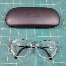 Silhouette Eyeglasses SPX 1849 10 6052 Austria Frames Only Crystal 55-12-130