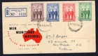 Australia Forces registered FDC 1940 nice backstamps