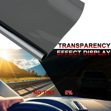 Window Tint Film For Cars 35 Vlt 0.5x3m Sunglare Protection Uv Heat Blocking
