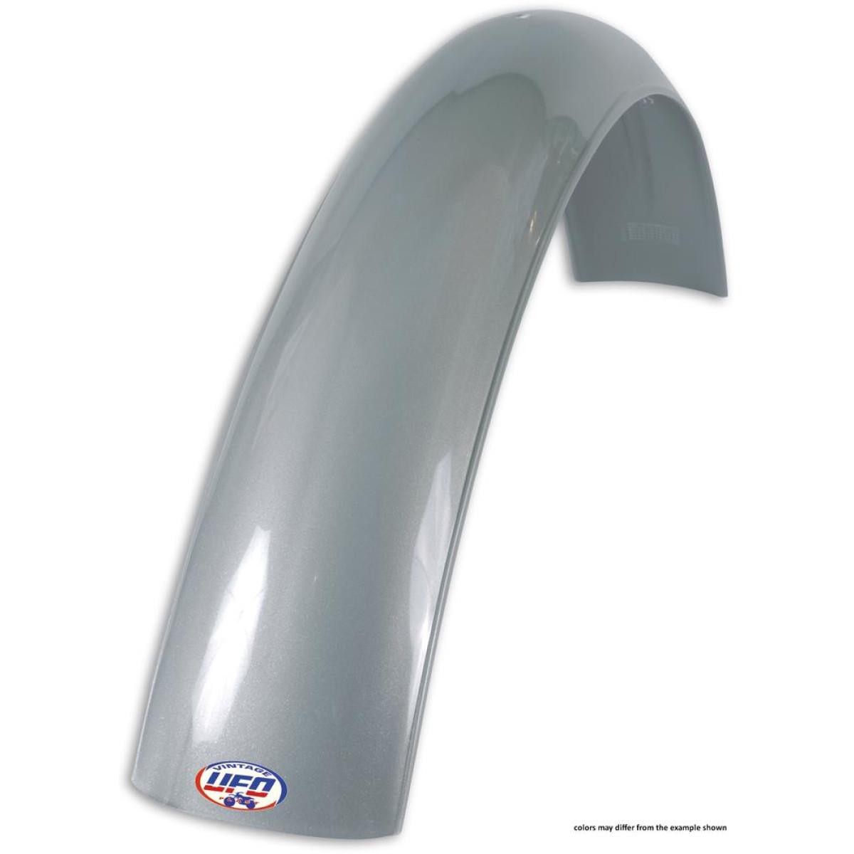 Vintage Front Fender for MX Enduro Silver