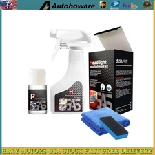 2025 Automotive Headlamp Restoration Fluid Kit 180ml Headlight Polishing Cleaner