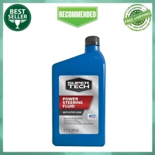 Super Tech Power Steering Fluid with Stop Leak, 32 fl oz - Free Shipping