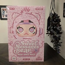 MEGA SPACE MOLLY 400 100 Sweet Messages Bear Brand New POP MART Official