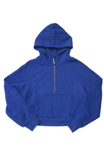 NWT Lululemon Scuba Oversized Half Zip Hoodie in Psychic Blue Sweatshirt XS/S