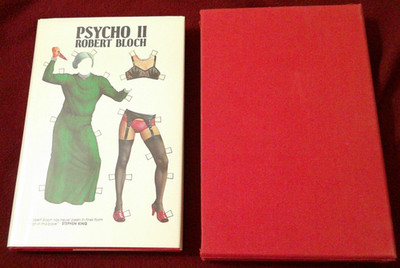 Psycho II by Robert Bloch (1982, HC) SIGNED limited Whispers Press movie sequel