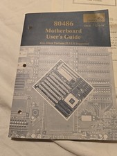 80486 Motherboard User's Guide