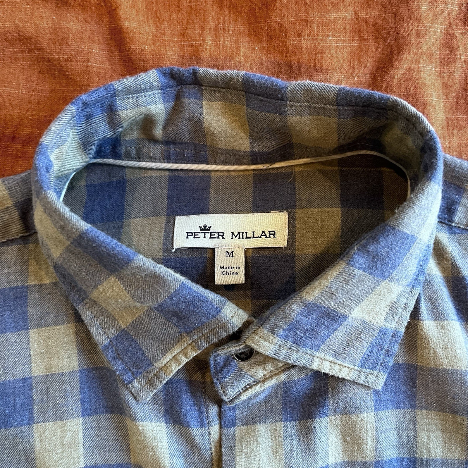 Peter Millar Men’s Button Down Medium 100% Cotton… - image 4