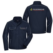 Softshelljacke Reflect Feuerwehr Jacke Baden-W&uuml;rttemberg Dienstjacke