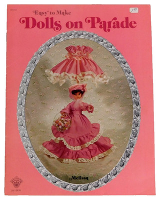 Easy to Make Dolls on Parade Patterns & Instructions Craft Course Booklet 1976
